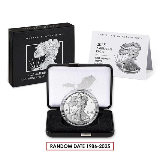 Proof Silver American Eagle in original government packaging