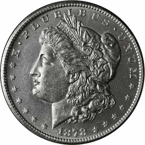 1878 Morgan Silver Dollar obverse